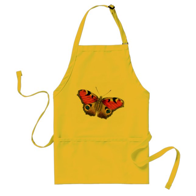 Avental Amarelo borboleta (Frente)