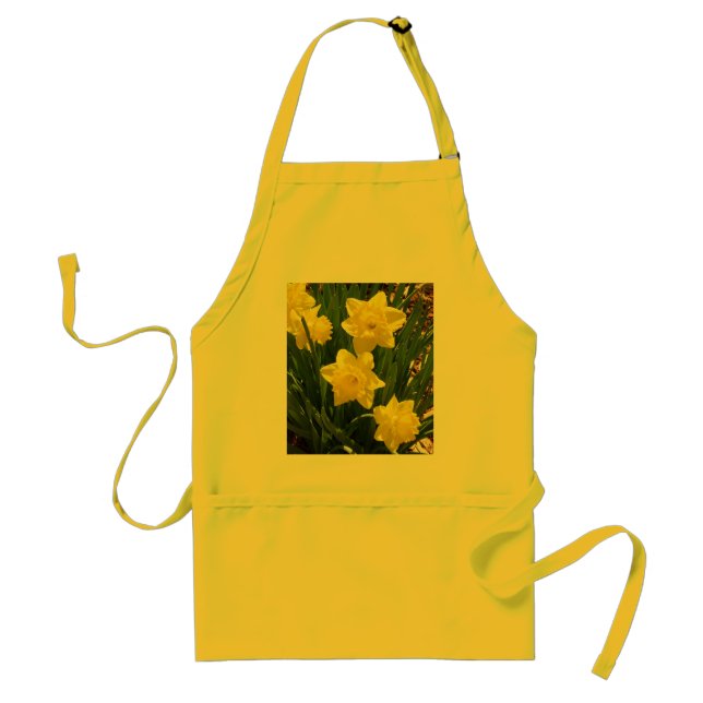 AVENTAL AMARELO DOS DAFFODILS DAS FLORES (Frente)
