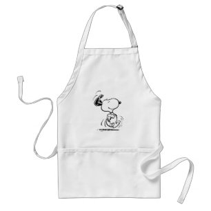 Avental Amendoins   Dança Feliz Snoopy
