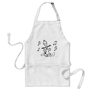 Avental Amendoins Snoopy Dancing