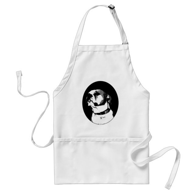 Avental americano do buldogue (Frente)