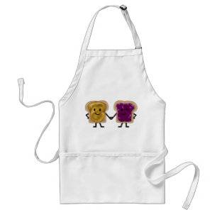 Avental Amigos de Peanut e Jelly Sandwich