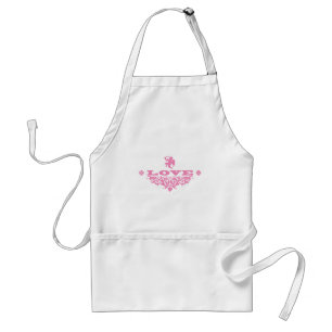 Avental Amor com Cupido (Rosa)