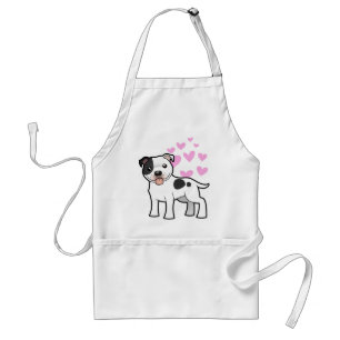 Avental Amor de Staffordshire bull terrier