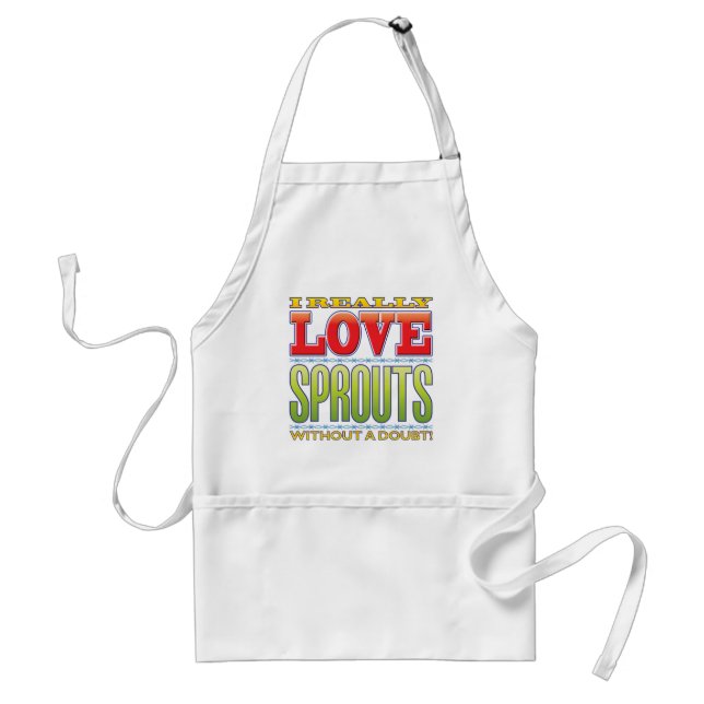 Avental Amor dos Sprouts (Frente)