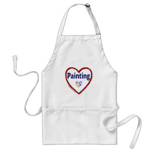 Avental Amor: Pintura - Apron