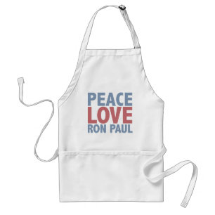 Avental Amor Ron Paul da paz