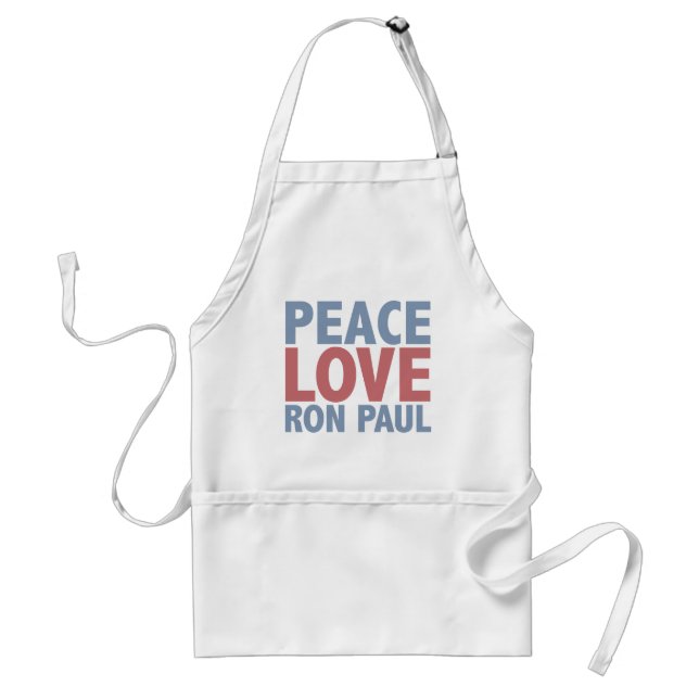 Avental Amor Ron Paul da paz (Frente)