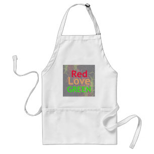 AVENTAL AMOR VERMELHO DOUTORADO VERDE