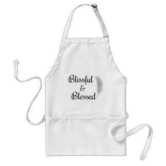 Avental Angel Feather Blisful Bendito Zen chef apron