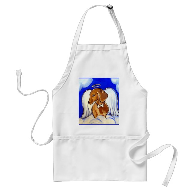 Avental Anjo Dachshund (Frente)
