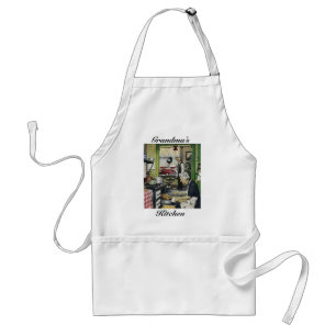 Avental Antigos Feriados Vintage Domésticos Apron