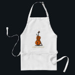 Avental Apenas Cellin Cellist Performance Music Cello<br><div class="desc">Este design de "Apenas Celin" faz um presente excelente para um celista ou como um presente para você mesmo nos tempos em que você está apenas resfriando e fazer ou cozinhar para todos</div>