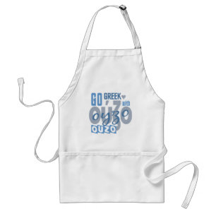 Avental Aplon Ouzo - escolha estilo e cor