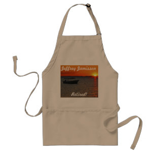 Avental Aposentado - Barco De Pesca Apron, Tan