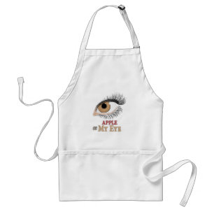 Avental Apple of My Olashes Art Apron