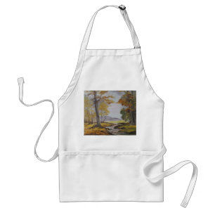 Avental Apron Ann Hayes Painting Forest Stream