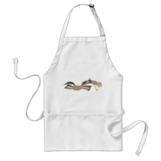 Avental Apron Cavalo de Cartoon Bonito