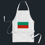 Avental Apron com Bandeira da Bulgária<br><div class="desc">Adicione um toque de orgulho búlgaro à sua roupa de cozinha com o nosso avental com a bandeira da Bulgária! Feito com atenção aos detalhes, este avental mostra orgulhosamente as cores vibrantes da bandeira da Bulgária - branca, verde e vermelha - simbolizando a rica história e o patrimônio cultural do...</div>