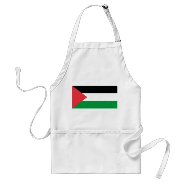 Avental Apron com Bandeira da Palestina (Frente)