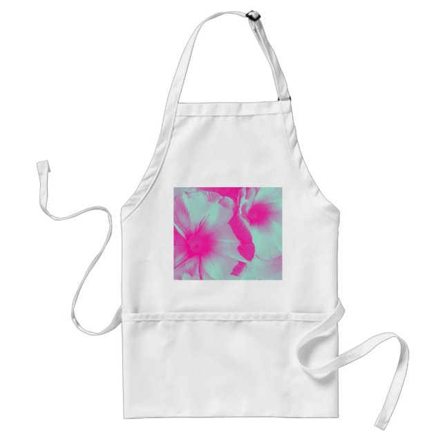 Avental Apron com Design Floral (Frente)