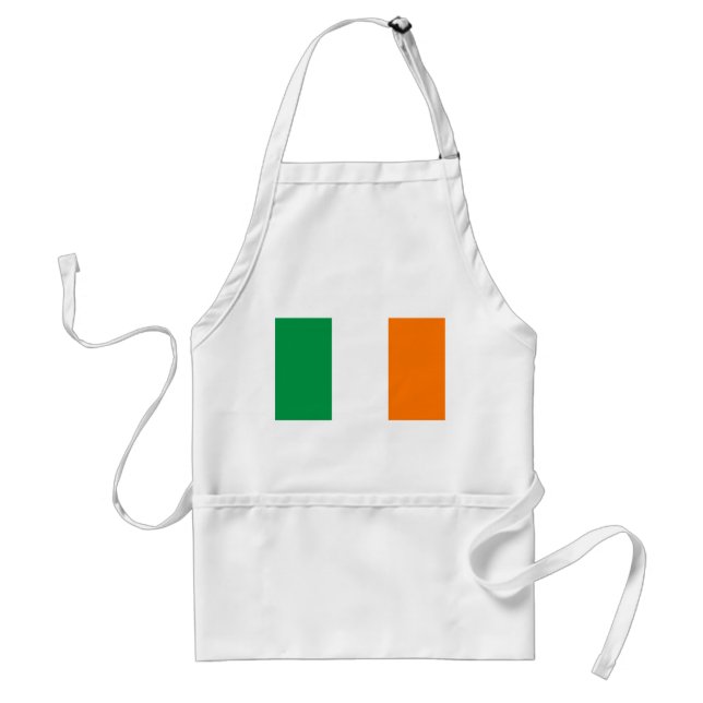 Avental Apron com Flag da Irlanda (Frente)