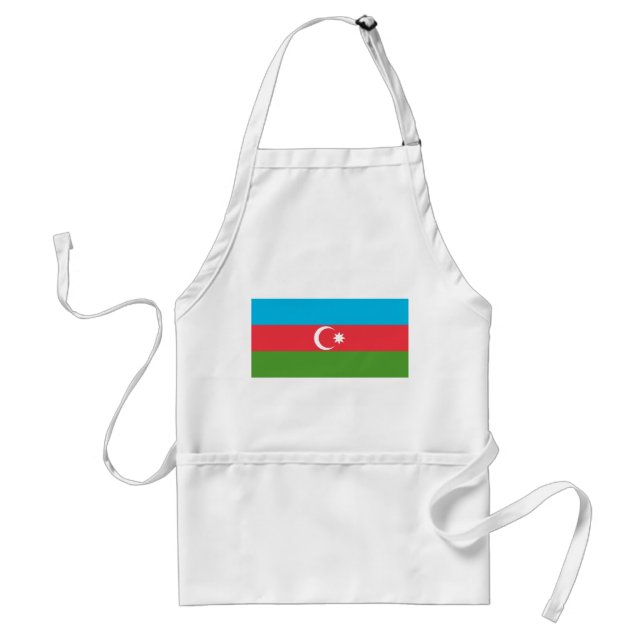Avental Apron com Flag do Azerbaijão (Frente)