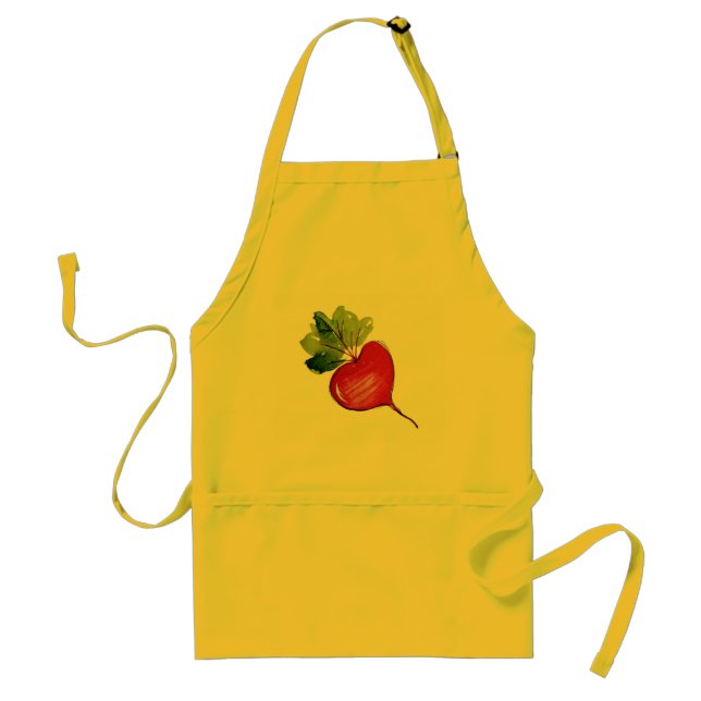 Avental Apron de Beet de Aquarela (Frente)