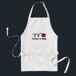 Avental Apron de CHURRASCO de críquete | texto personalizá<br><div class="desc">Apron de CHURRASCO de críquete | texto personalizável.</div>