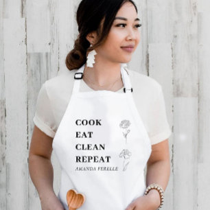 Avental Apron de cozinha personalizada elegante