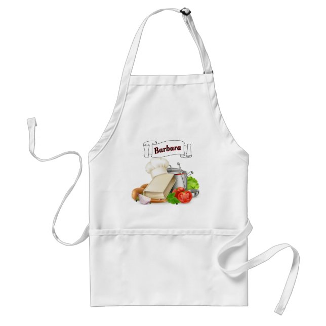 Avental Apron de Cozinhar Personalizado (Frente)