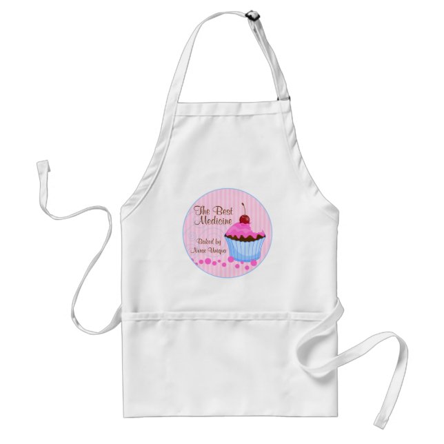 Avental Apron de Cupcake de Bakery Personalizado (Frente)