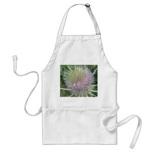 Avental Apron de Grama Selvagem de Flores