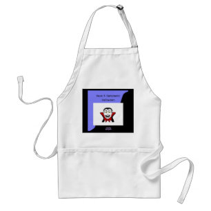 Avental Apron de Halloween Vamtasy