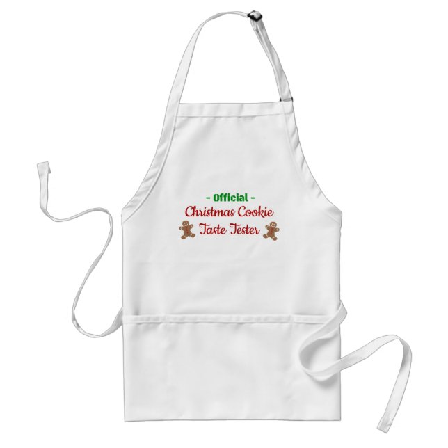 Avental Apron de Sabor de Biscoito de Natal (Frente)