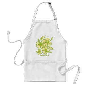 Avental Apron do Chef de Havaí de Kakahiaka Hibiscus