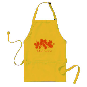 Avental Apron do Chef de Kailua Hibiscus