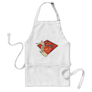 Avental Apron do chefe do clube Surfing Hibiscus Diamond