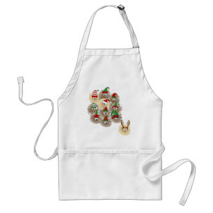 Avental Apron do Partido Hedgehogs Holiday