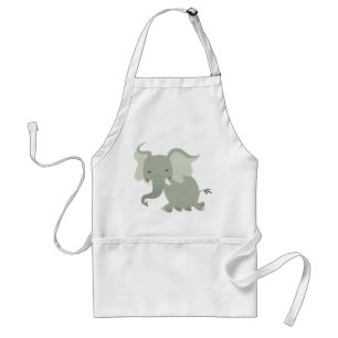 Avental Apron Elefante de Feliz Bonita