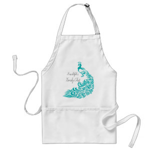 Avental Apron_Family Chef_Peacock-Name_Modelo