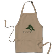 Apron feito para amantes de Bonsai