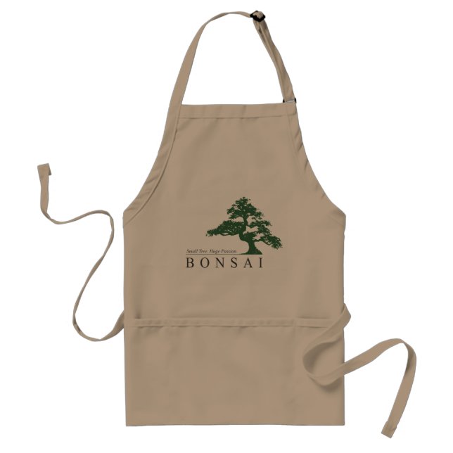 Avental Apron feito para amantes de Bonsai (Frente)
