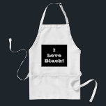 Avental Apron I Love Black<br><div class="desc">Apron I Love Black</div>
