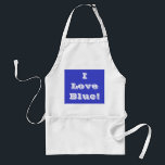 Avental Apron I Love Blue<br><div class="desc">Apron I Love Blue</div>