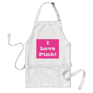 Avental Apron I Love Pink