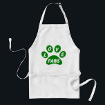 Avental Apron Love Paws on Paws Green<br><div class="desc">Apron Love Paws on Paws Green</div>