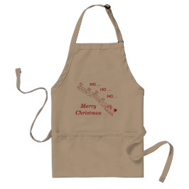 Avental Apron - Papai Noel e Reindeer