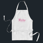 Avental Apron Personalizado 'amature cook'<br><div class="desc">Presente de chá de panela personalizado para a noiva! Leituras: cozinheiro de amatura noiva.</div>