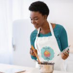 Avental Apron Personalizado Azul Diva cupcake<br><div class="desc">Excelente para um padeiro,  cozinheiro ou fabulosa mãe,  este avental caprichoso conta o mundo da sua proeza na cozinha. Todo texto é totalmente personalizável para adicionar um nome,  nome comercial ou nome de evento.</div>